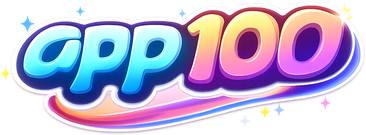 app 100 লোগো